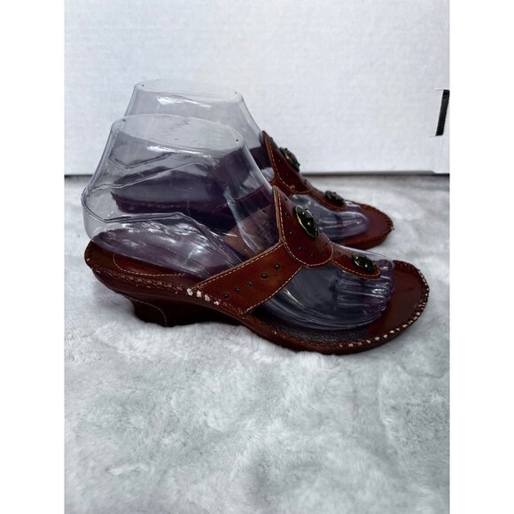 Clark’s Artisan Collection leather sandal women size 6 M - Picture 2 of 8